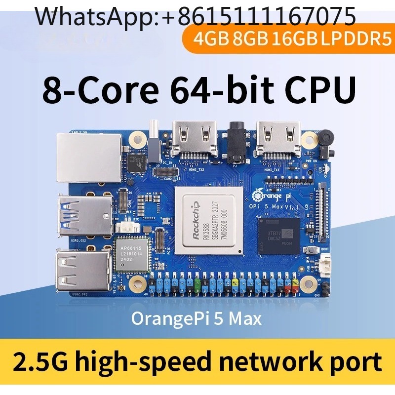 Orange Pi 5 Max RK3588 SBC 8G/ - Orange Pi 5 Max Rk3588 avis et prix