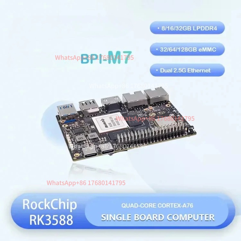 Ordinateur monocarte RK3588 SB - Banana Pi Bpi M7 Rk3588 avis et prix